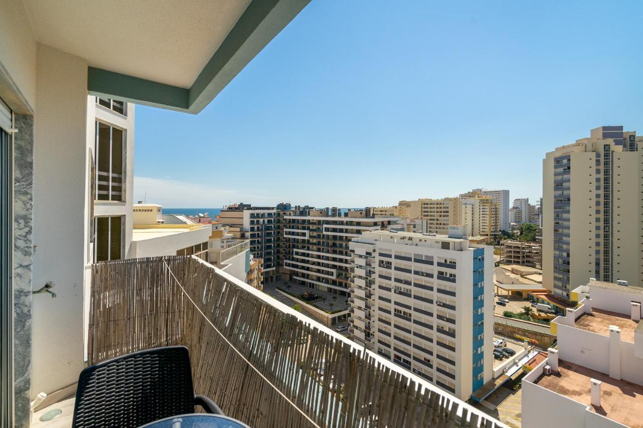 Apartamento Com Vista Espetacular, Ao Lado Da Praia Portimão Exteriör bild