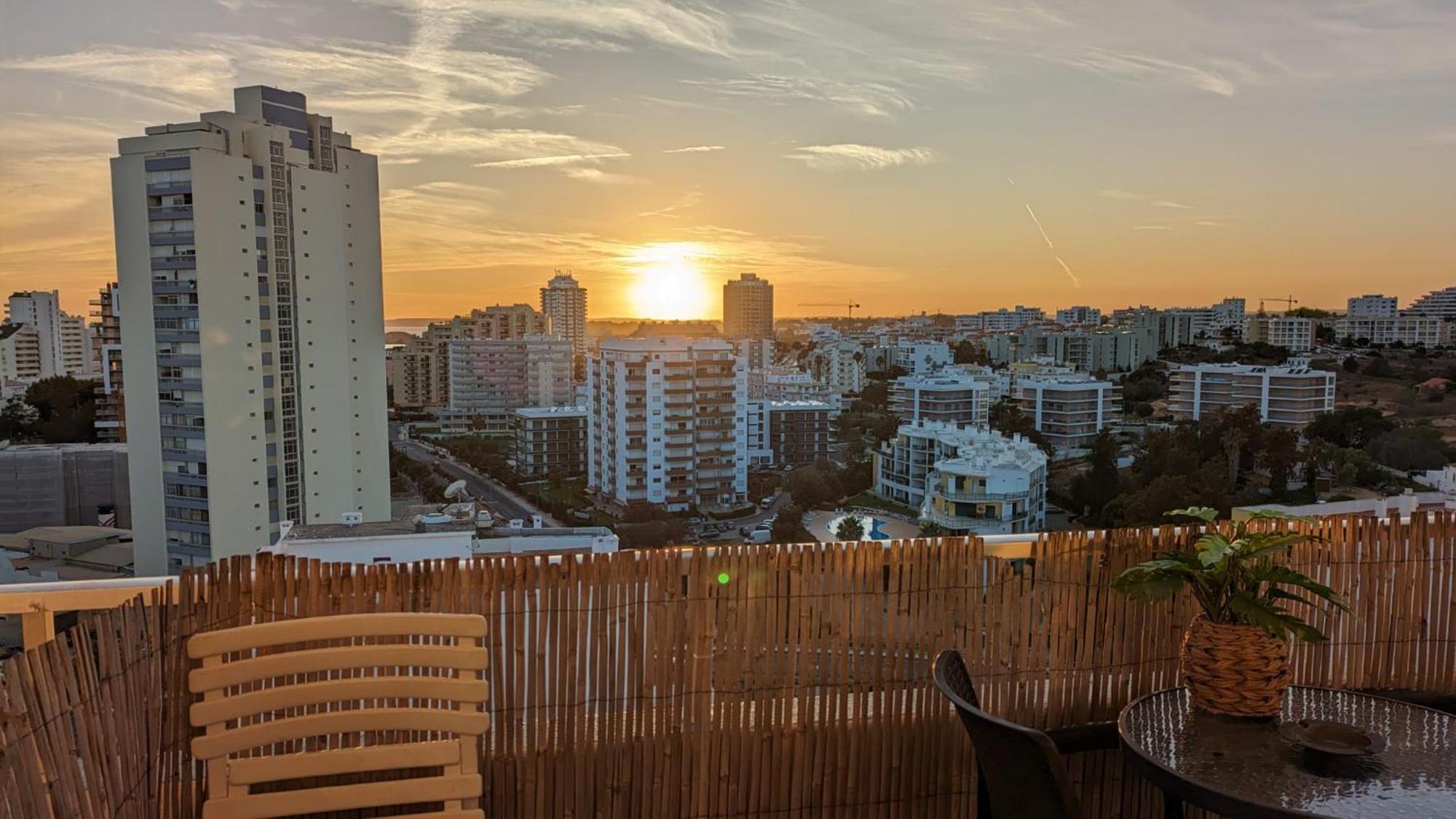 Apartamento Com Vista Espetacular, Ao Lado Da Praia Portimão Exteriör bild